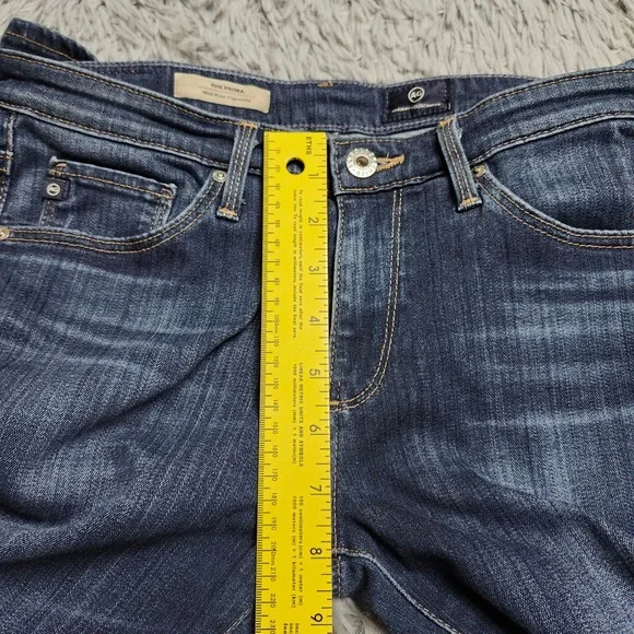AG Adriano Goldschmied Jeans Womens 26R Prima Mid Rise Cigarette Denim Stretch - Picture 6 of 13